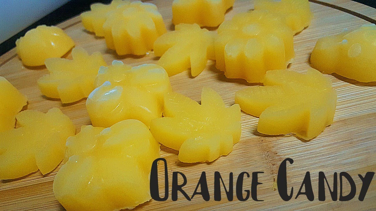 Orange Candy / How to make Candy at home / No chemicals No Color YouTube