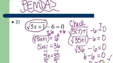 Algebra II 7.5 Day 1 Notes