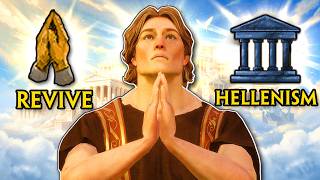 I REVIVED HELLENISM as a DEMIGOD in Crusader Kings 3!