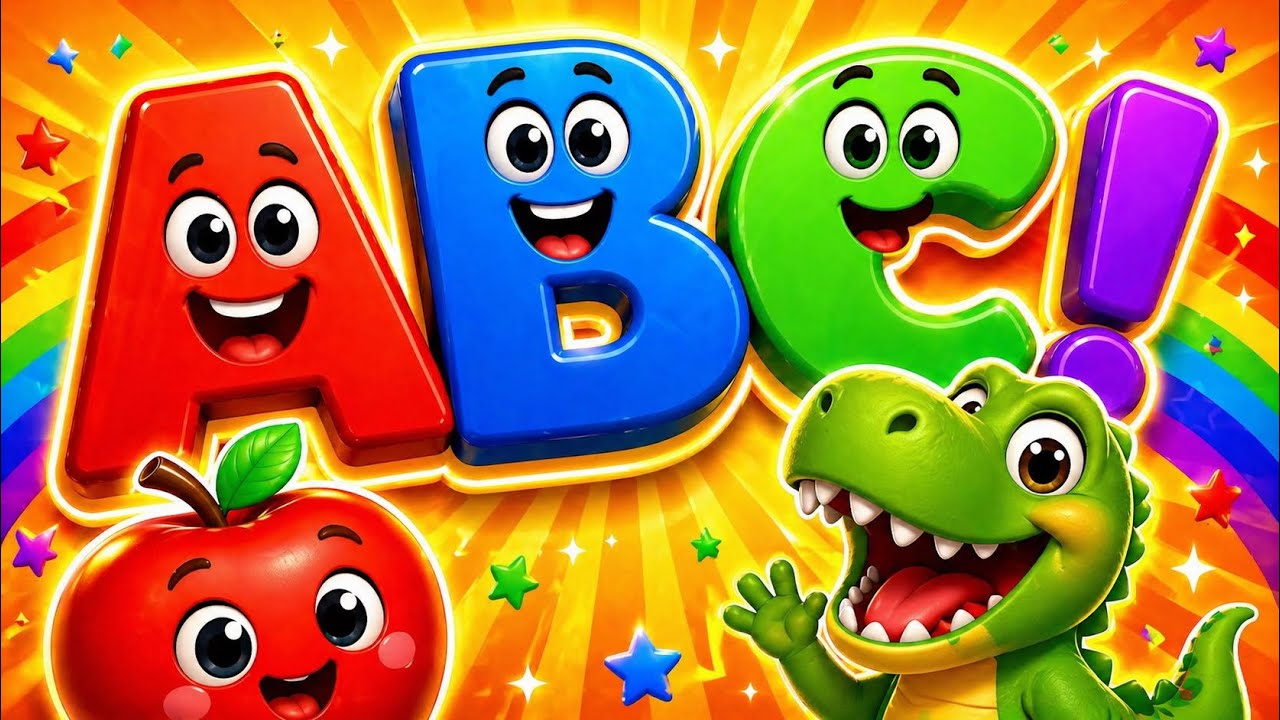 ABC Song for Kids 🎵 | Learn Alphabet A to Z | Fun & Easy Learning for ...