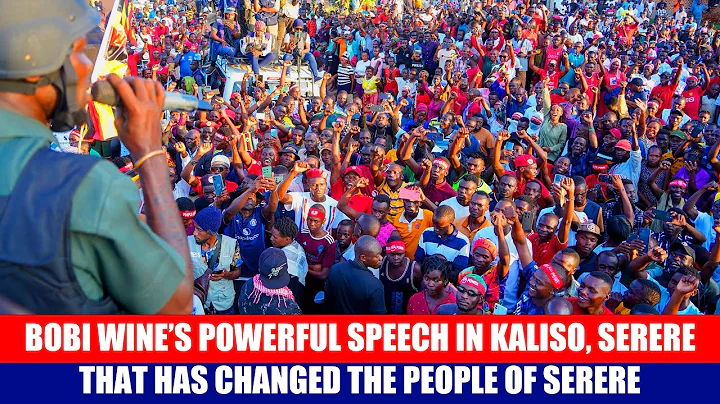 Bobi Wine’s Powerful Speech in Kaliso, Serere That Has Changed the People of Serere
