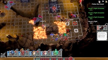 Super Dungeon Tactics Gameplay Walkthrough. Mission #9, Follow The Crowd. Xtreme difficulty.