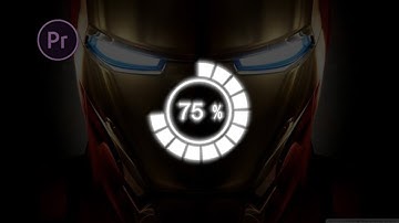 如何用PR制作科技感的环形进度条