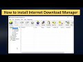 How to install Internet Download Manager 6.36 on Windows 10