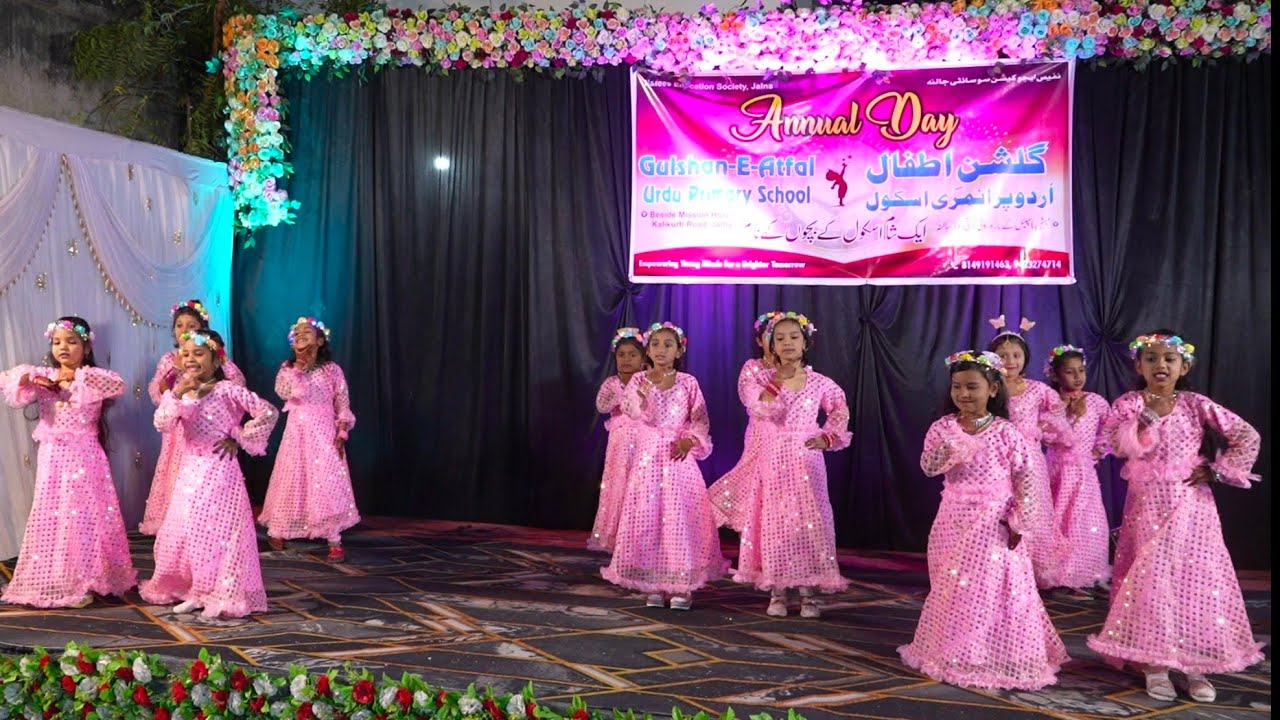 Paryo ke des me | Students Performance | Annual Day 2025 | Gulshan E Atfal Urdu Primary School Jalna