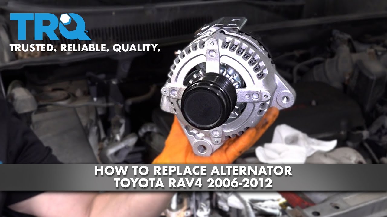 How To Replace Alternator 2006-12 Toyota Rav4 | 1A Auto
