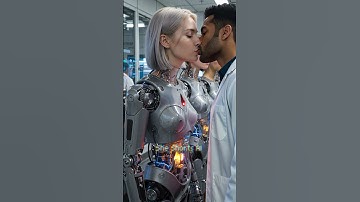 Guy Tries Out the Newest Girlfriend Robot at the Expo