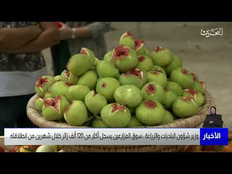 مركز الأخبار وزير شؤون البلديات والزراعة سوق المزارعين يسجل أكثر من 120 ألف زائر خلال شهرين