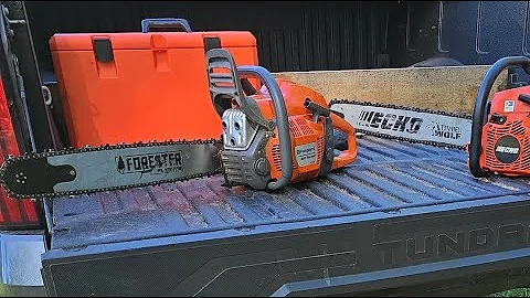 460 Husqvarna vs CS 590 echo, whom has the better saw? #chainsawaddict #chainsaw
