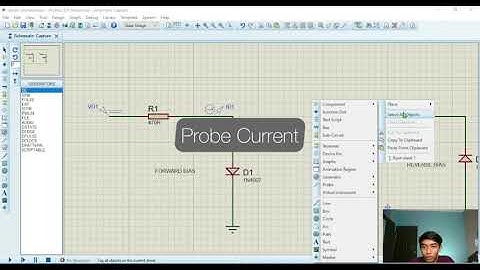 Diode Characteristics Using Proteus