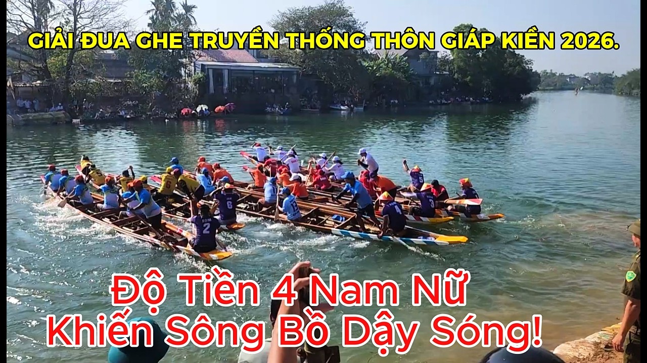Không Khí Nóng Hơn Bao Giờ Hết: Độ Tiền 4 Nam Nữ Khiến Sông Bồ Dậy Sóng!