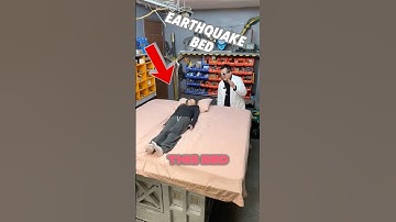 Het aardbevingsbed dat een levensreddende schuilplaats wordt