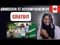 Admission au collge et universit  accompagnement gratuit au canada