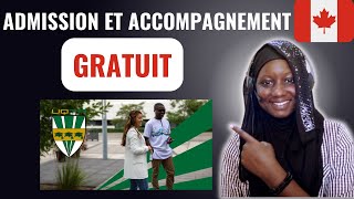 Admission au Collège et Université + accompagnement Gratuit au Canada