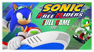 Sonic Free Riders: Full Game 100% Playthrough (All S Ranks + Extras)