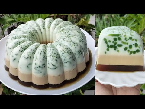 Puding Cendol Gula Merah Enak Segar