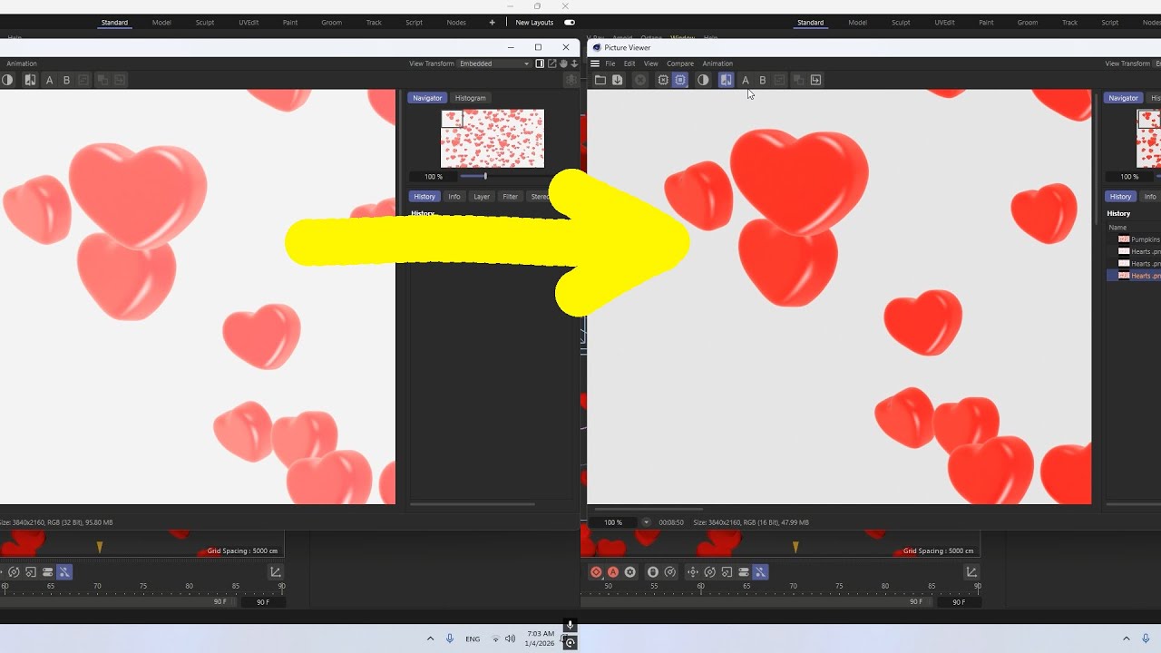 Cinema 4D Octane Fix washedout Final render