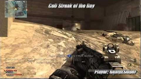 MW3 7-Kill FFA Streak on Hardhat : CoD Streak of the Day : November 21, 2011