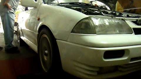 Suzuki Swift GTi Dyno Run - 122.4WHP/93.25ft-lbs