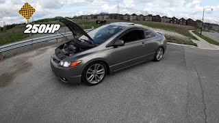 Unlocking 250HP! All Mods on My 8th Gen Si Revealed!