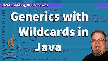 Wildcards in Generics - Using Wildcards with Java Generics - Bounded Wildcards
