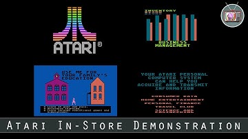 Atari In-Store Demonstration Program by Atari, 1980 | Atari 8 bit
