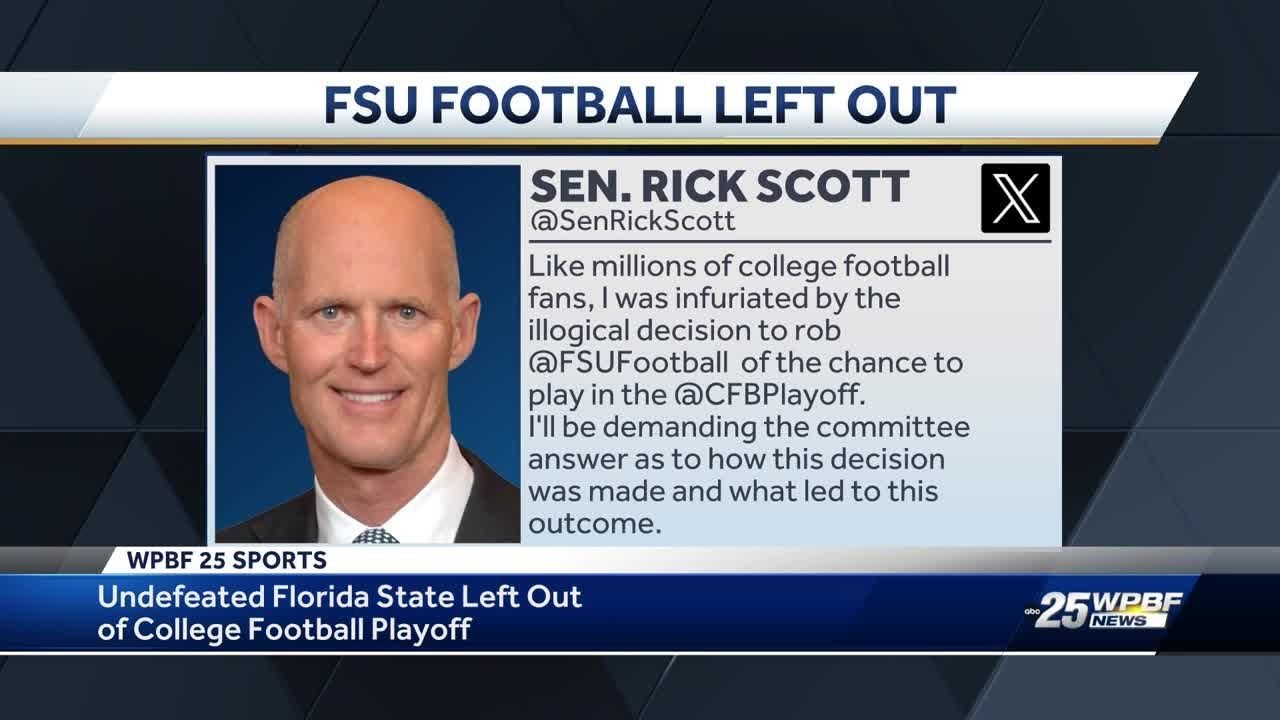 Why Florida State was left out of the College Football Playoff and