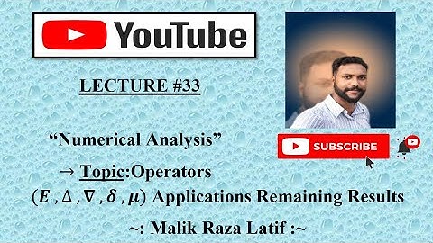 Operators ( E , ∆ ,∇ , δ , μ ) in Numerical Analysis With Remaining Complete Applications Solutions