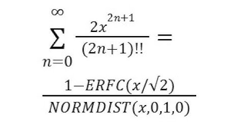 FACTDOUBLE ERFC NORMDIST Taylor Maclaurin SERIESSUM LINEST Polynomial Regression Google Sheets excel