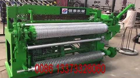 Fully Automatic Welded Wire Mesh Roll Machine for Cage and Construction Use