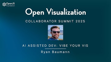 AI-Assisted Dev: Vibe Your Viz | Ryan Baumann