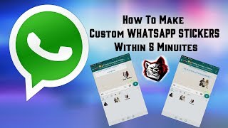 How to make CUSTOM STICKERS in whatsapp | Within five minuites | Wolf Gamer screenshot 5