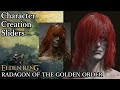 ELDEN RING Character Creation - RADAGON OF THE GOLDEN ORDER