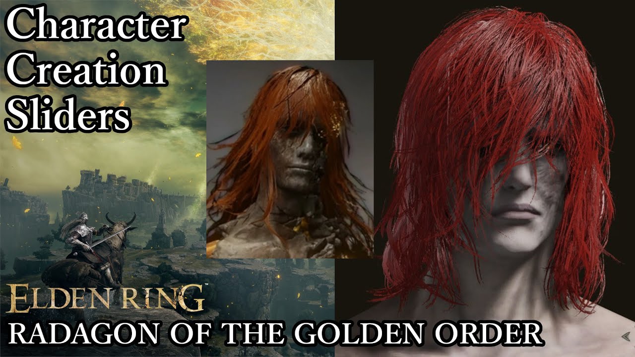 ELDEN RING Character Creation - RADAGON OF THE GOLDEN ORDER 