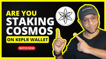 How To Stake Cosmos ATOM Coins in Keplr Wallet For Passive Cash Flow The Halal Way of Proof Of Stake