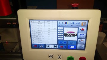 Ricoma Rcm-1501-TC Panel Reset and Frame Check