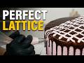 Easy Chocolate Drip Cake Decorating | Bakery-Style Piping Lattice Pattern
