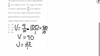 SAT Math Test 5 Part 4 Problem 5