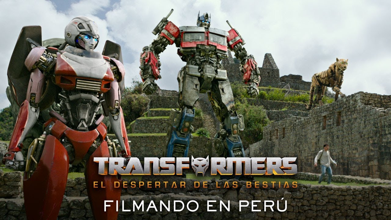 Transformers El despertar de las bestias Detrás de cámaras en Perú