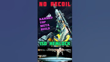 No Recoil ISO HEMLOCK Best Class Setup | Meta Build | BROKEN | MW2 | COD Warzone 2 #shorts #viral