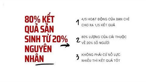 ĐỌC SÁCH CÙNG SBS - Tóm tắt và review Nguyên Lý 80/20 - Bí Quyết Làm Ít Được Nhiều - Richard Korch