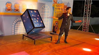 Flying Box illusion | by ￼Gujarat No.1 Magician Ravi Raval | #illusionist