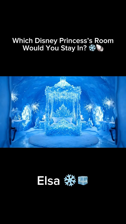 Which Disney Princess’s Room Would You Stay In? ❄️🐚 #ai #disney #princess #elsa