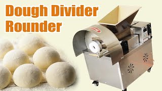 Commercial Automatic Dough Divider Rounder in Action #foodprocessing #foodmachine #dough