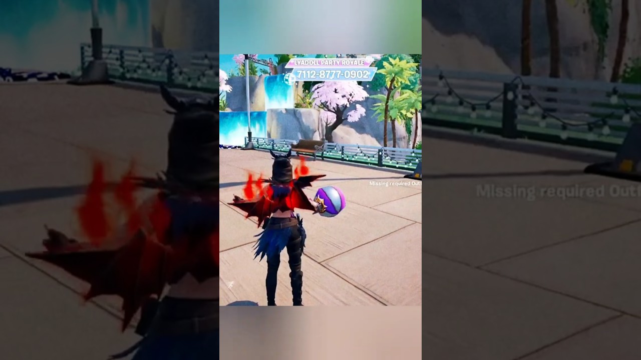 How to make emotes traversal#glitch#partyroyale #shorts #shortsfeed