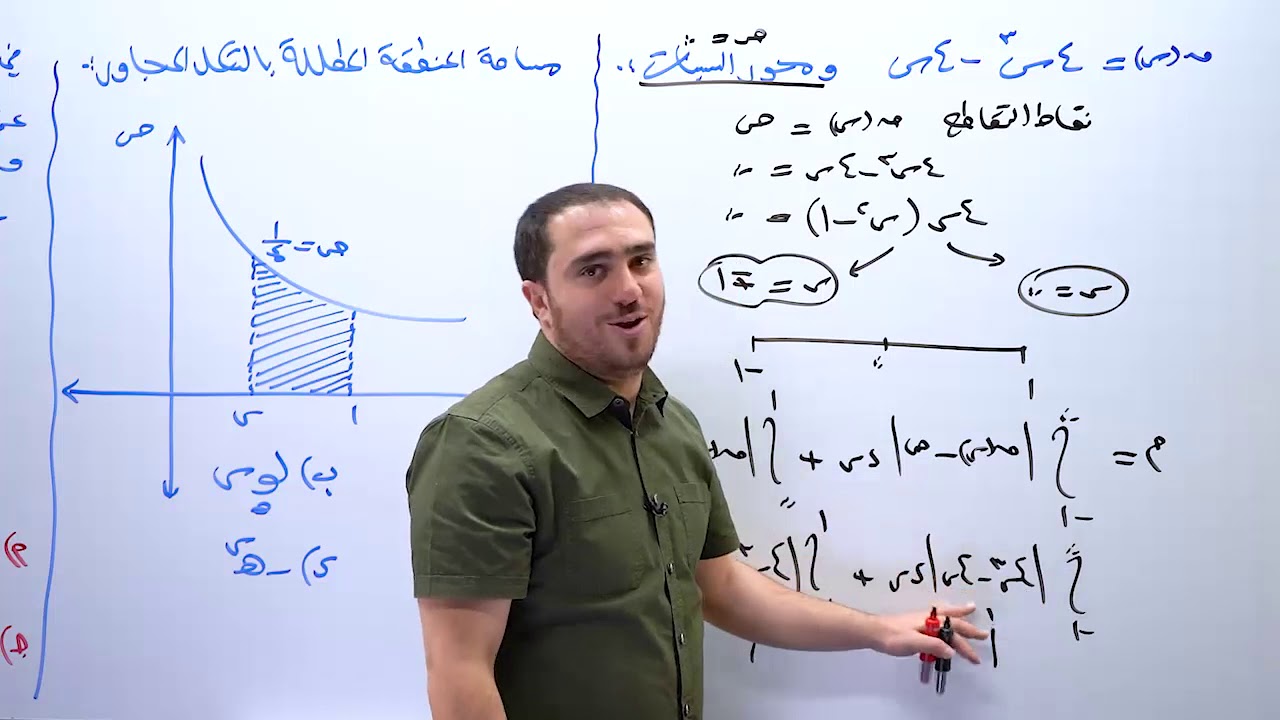المساحة | مكثف فصل ثاني | أ.محمد النجار