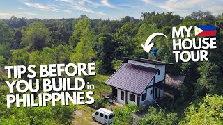 TIPS for Building a House in the Philippines as a FOREIGNER • House Tour in Bohol