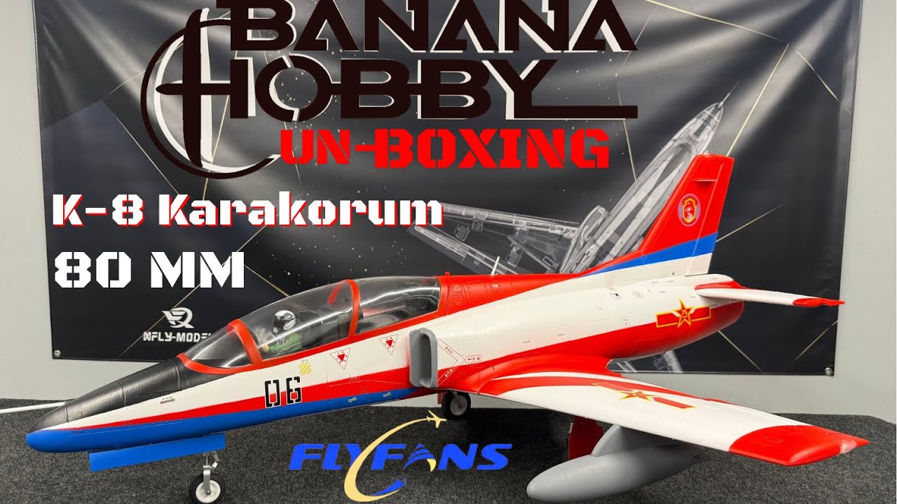 Распаковка и обзор 80-мм телескопа Fly-Fans/Banana Hobby K-8