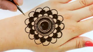 New Mehndi Design backhand || Easy ...