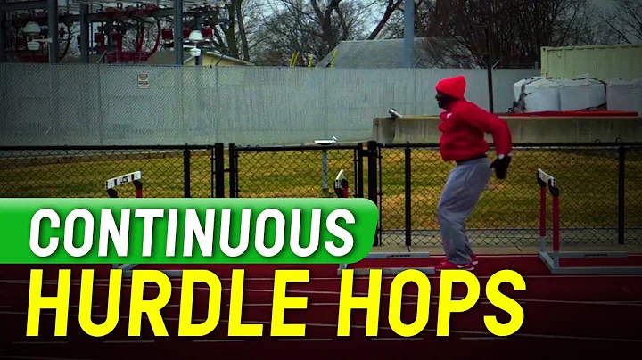 Sprints and Relay Tips - Continuous Hurdle Hops - ...
